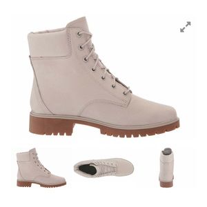 Timberland Jayne Waterproof Boots - Off-white Nubuck - Women’s 11 - LIKE NEW
